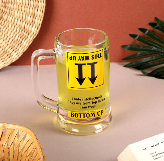 Bottoms Up Beer Mug