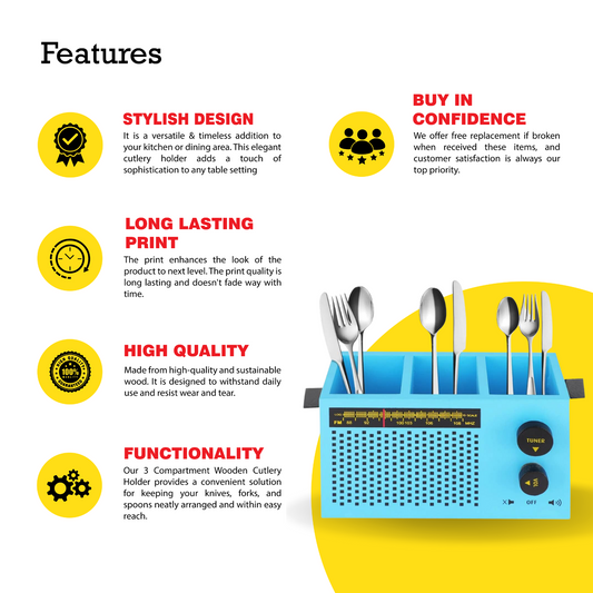 Radio Cutlery Holder