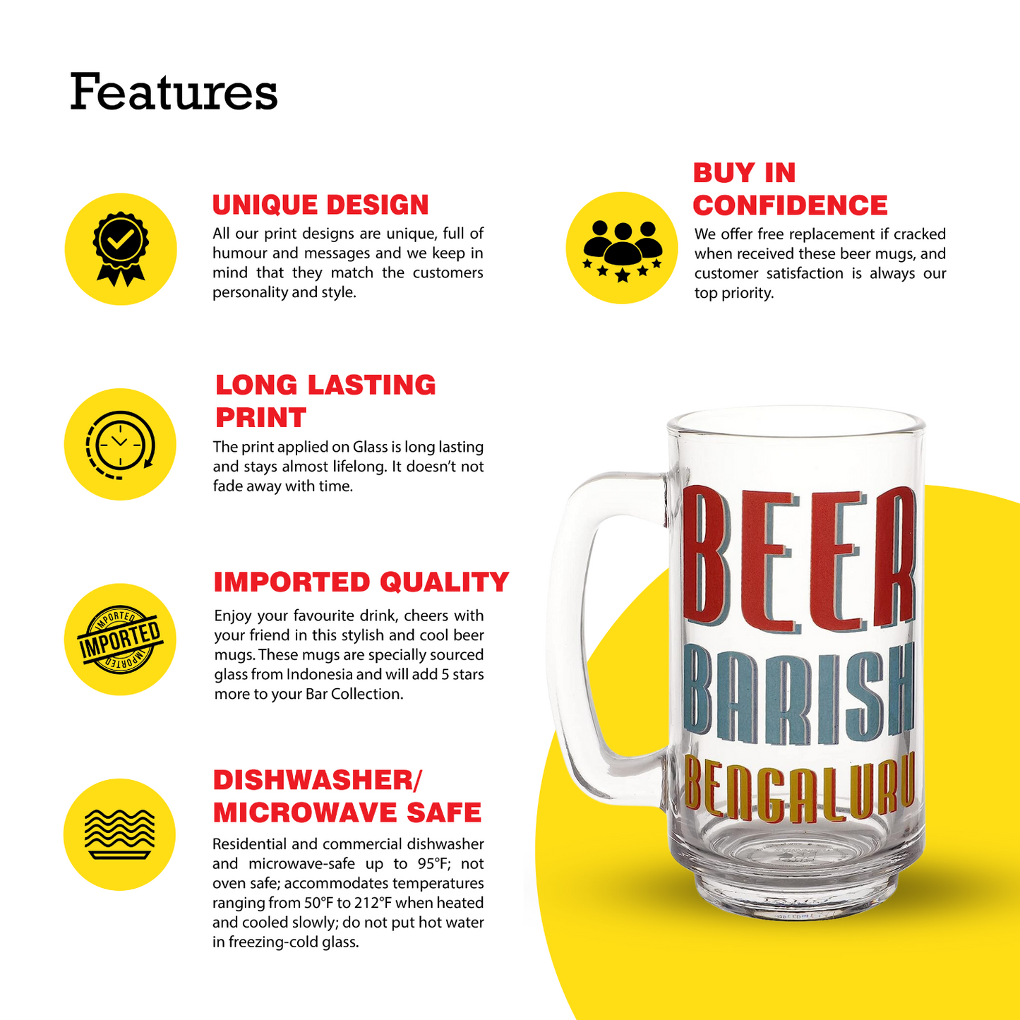 Bengaluru Beer Mug