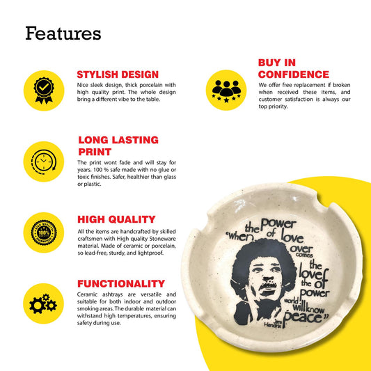 Jimi Hendrix Ashtray