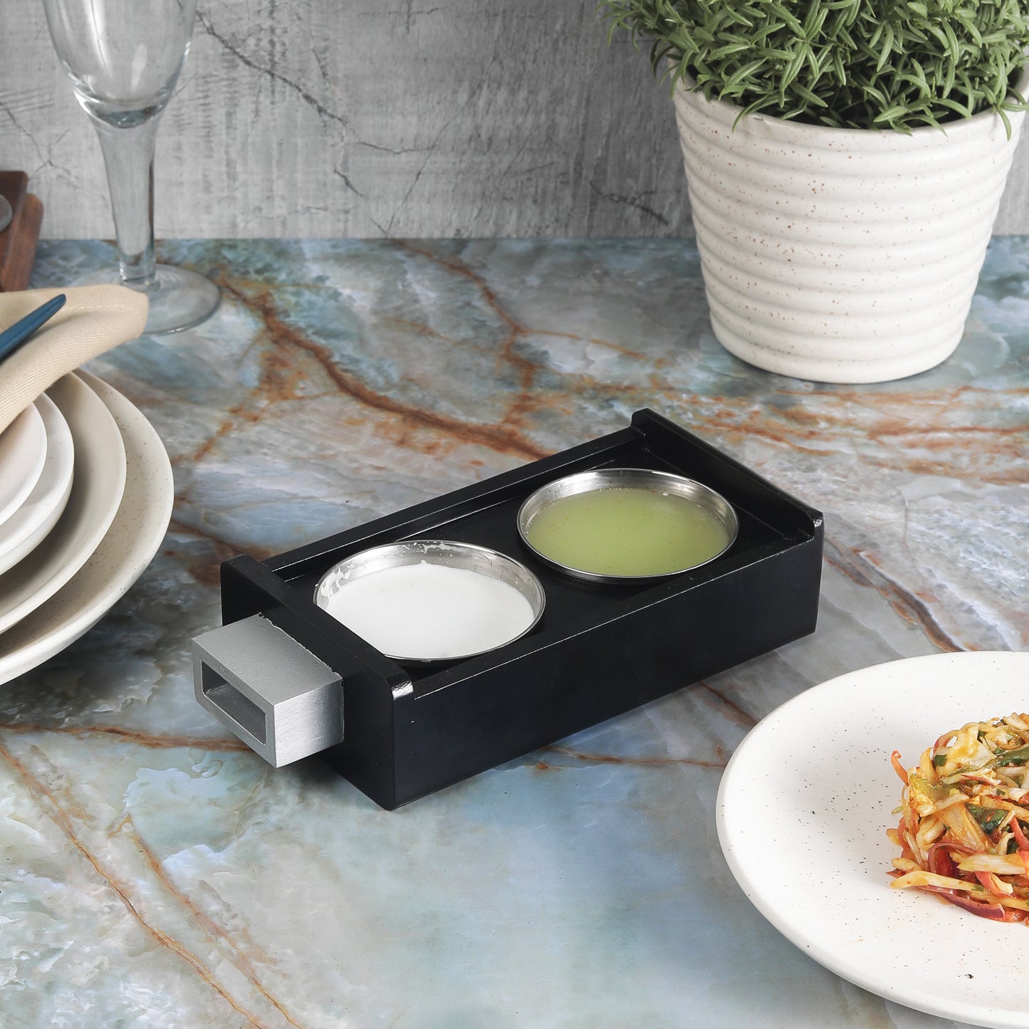 Refreshment Drive Condiments Holder