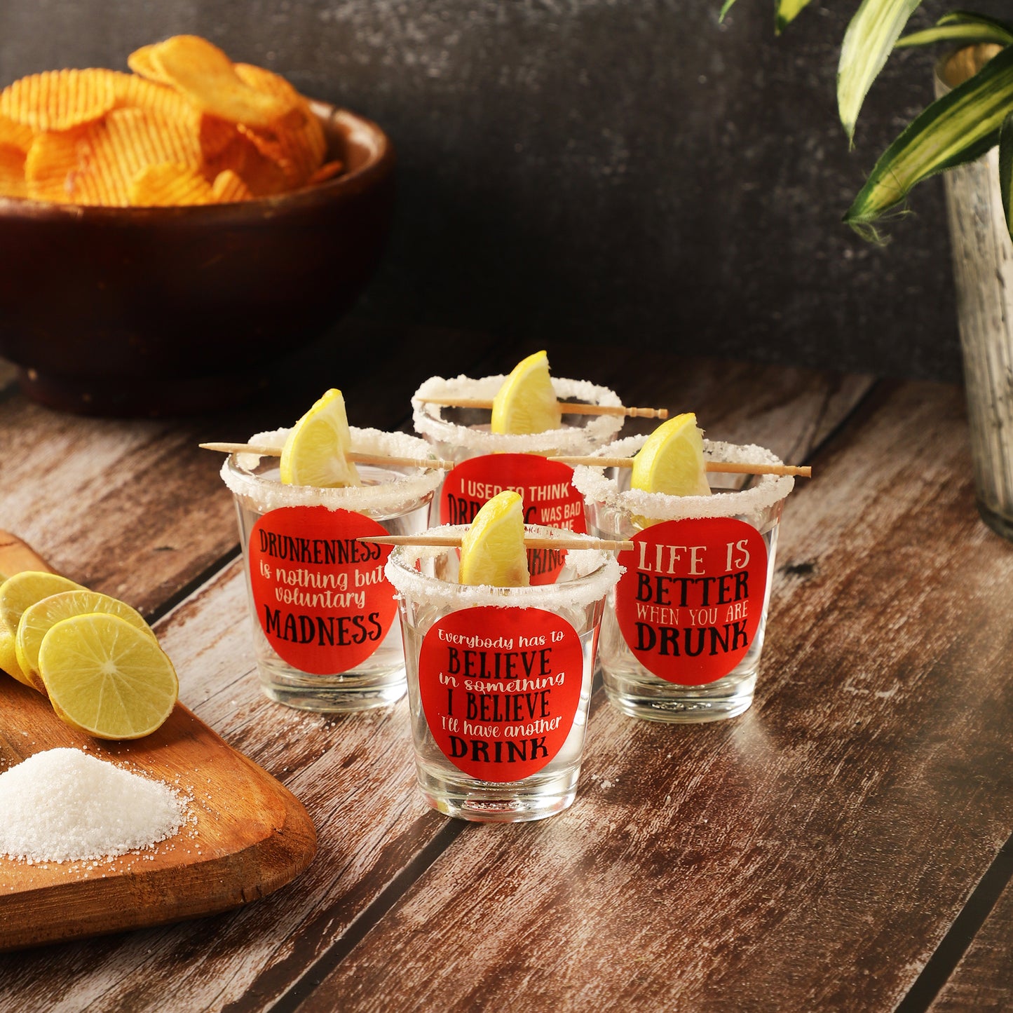 Lord of the Drinks Shot glass set of 8 60 ml