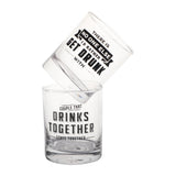 Couple Whiskey Glass (SET OF 2)