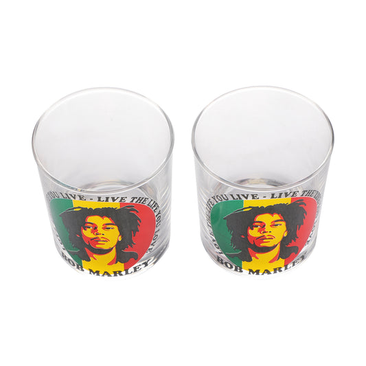 Bob Marley Whiskey Glass (SET OF 2)