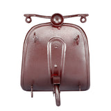 Metal Scooter key holder Red