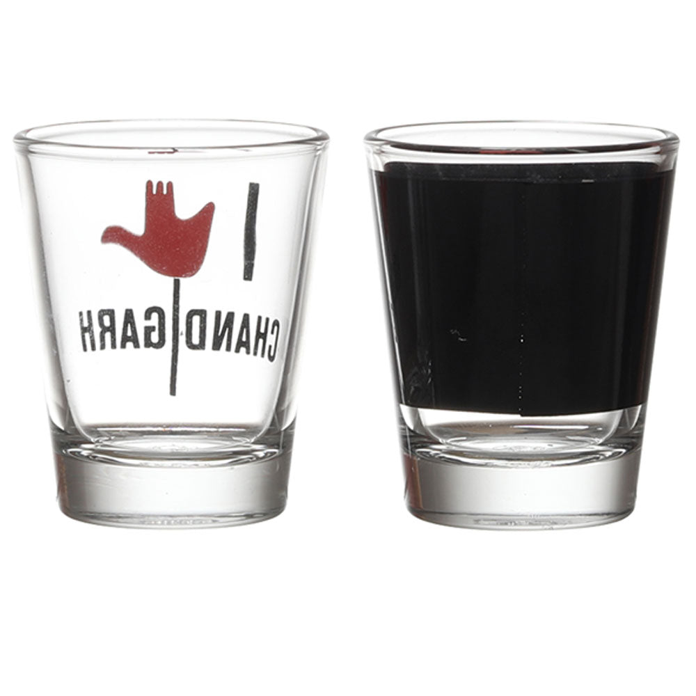 I LOVE CHANDIGARH SHOT GLASS SET OF 2