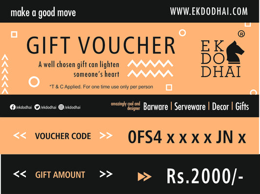 Ek Do Dhai Gift Card