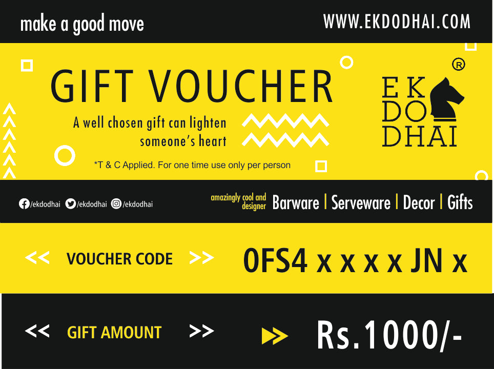 Ek Do Dhai Gift Card - Main Image