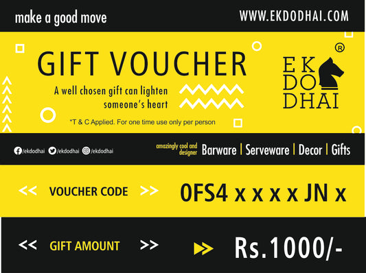 Ek Do Dhai Gift Card