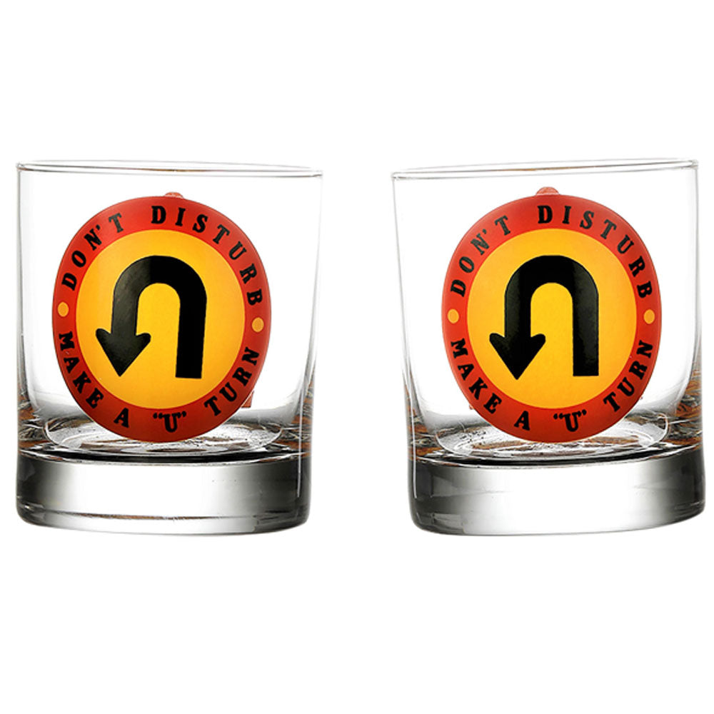 Men at Work Whiskey Glass (set of 2)