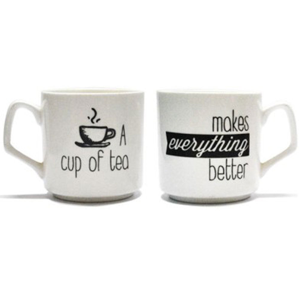 Tea Talk Cups (set of 2)