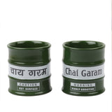 Barrel Garam Chai Glasses (set of 2)