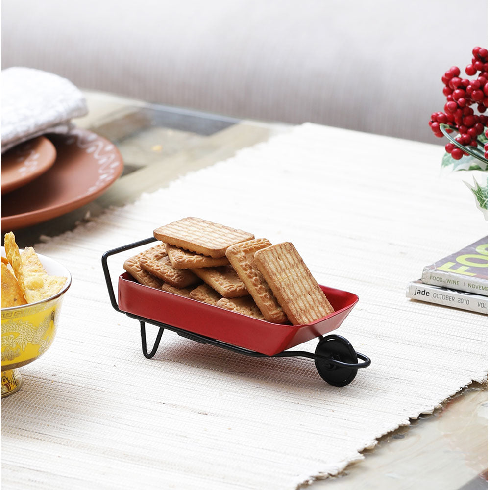 Wheel Barrow Server ( For mouthfreshners, beatle nuts & dips)