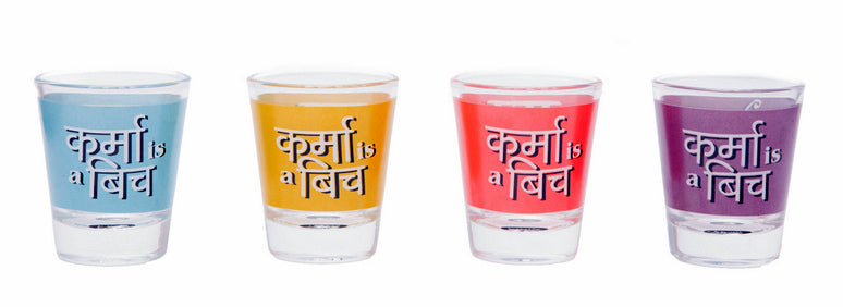 Karma Shot Glass (set of 4)