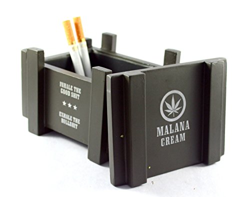 M CREAM ASHTRAY