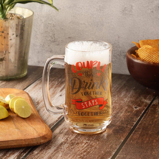 Couple Beer Mug