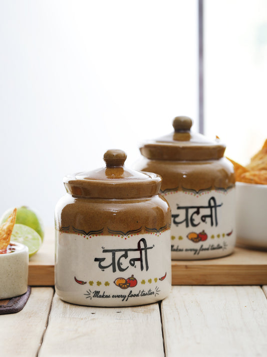 Classic Chutney Achaar Jar Set