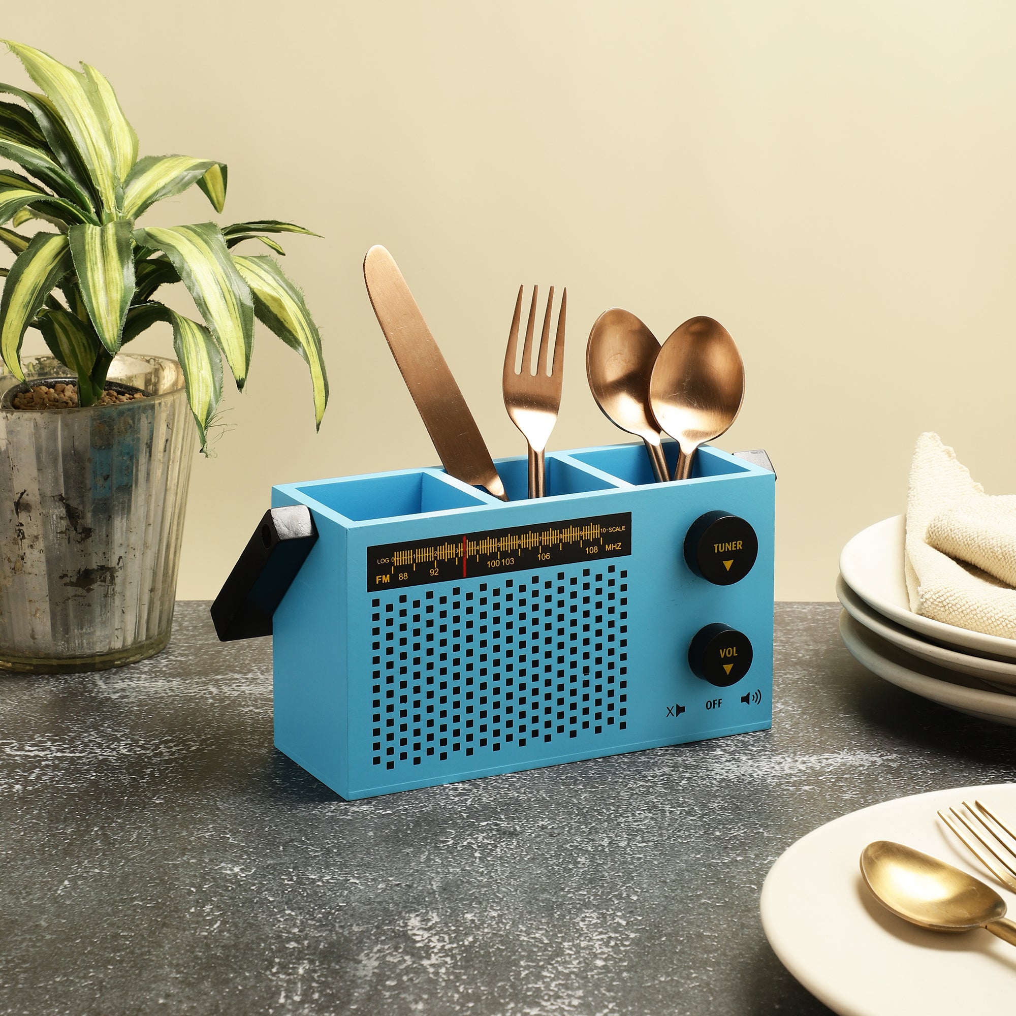 Radio Cutlery Holder – ekdodhaistore