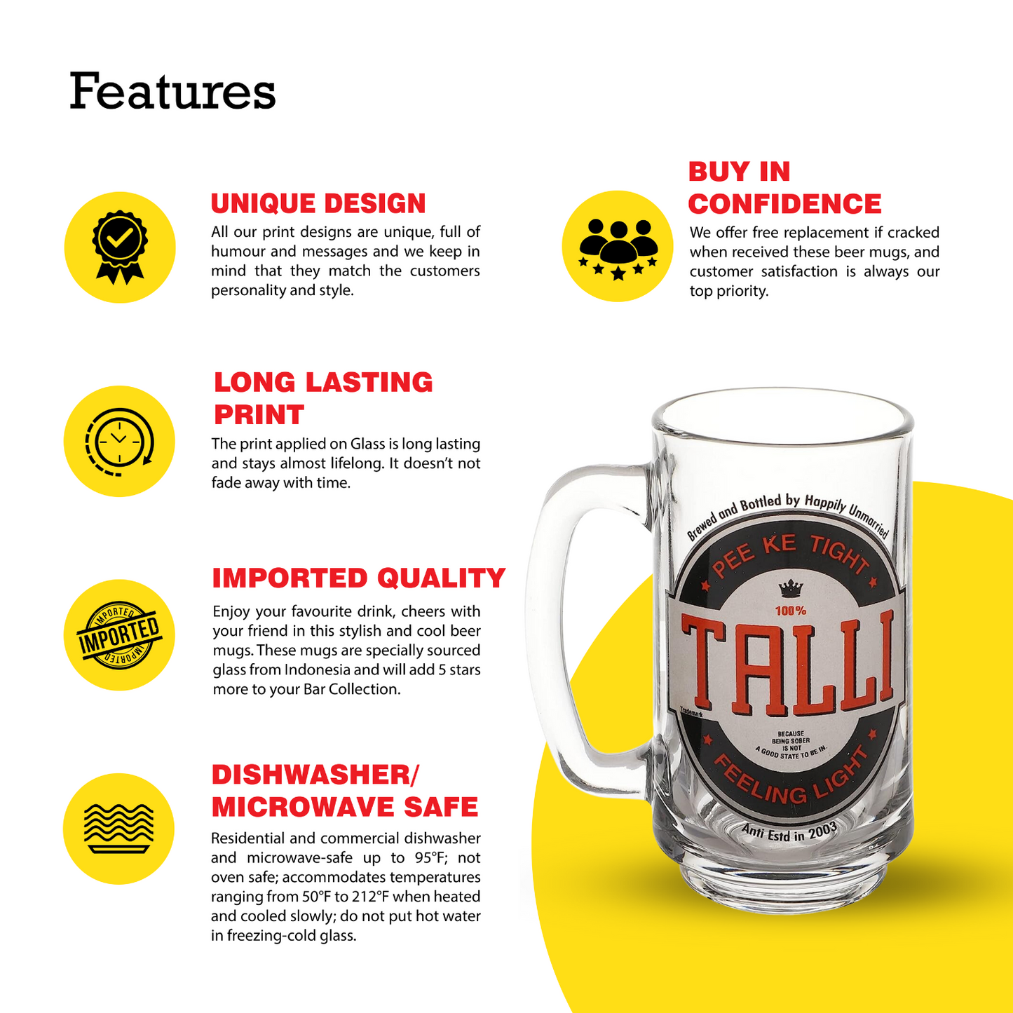 Talli Beer Mug