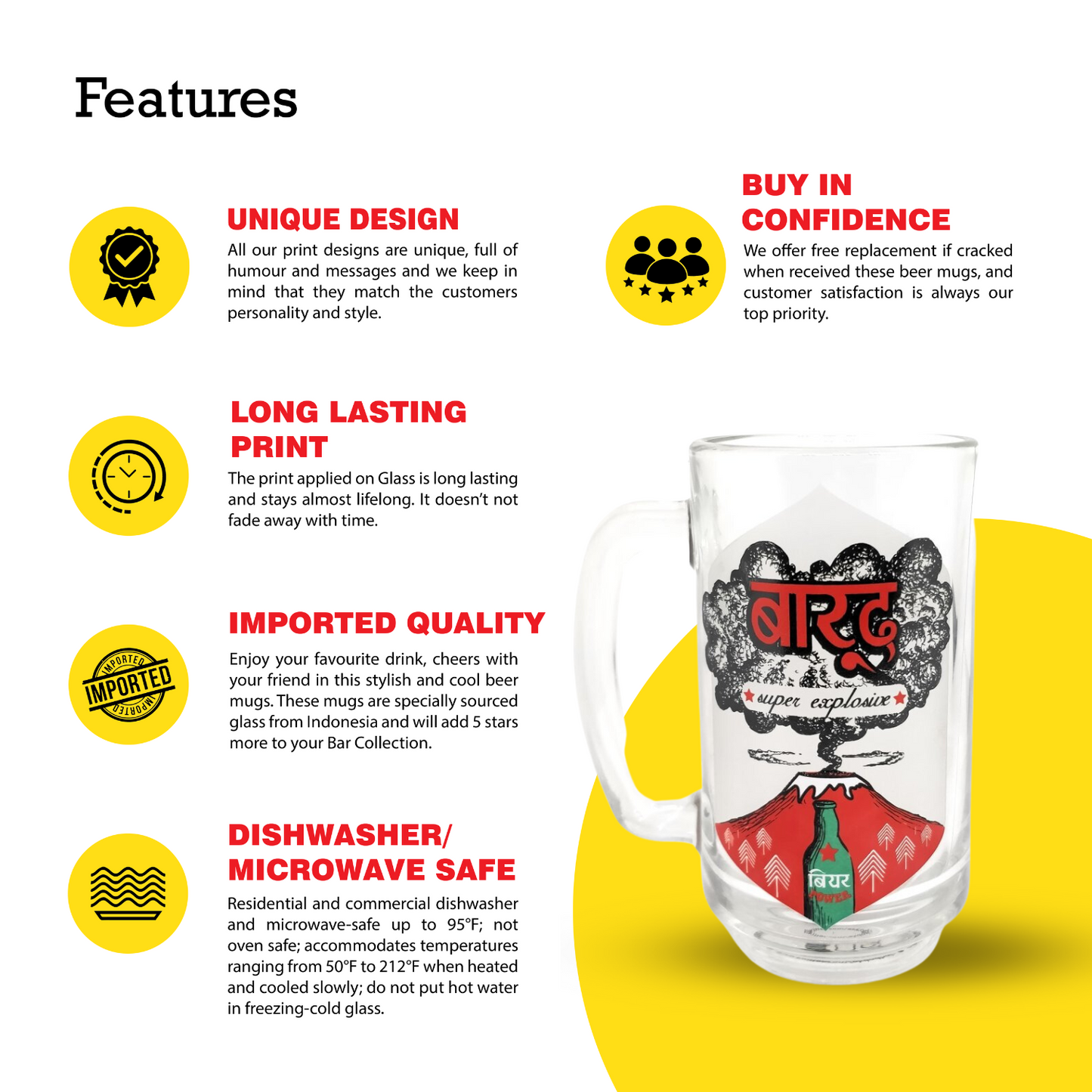 Barood Beer Mug