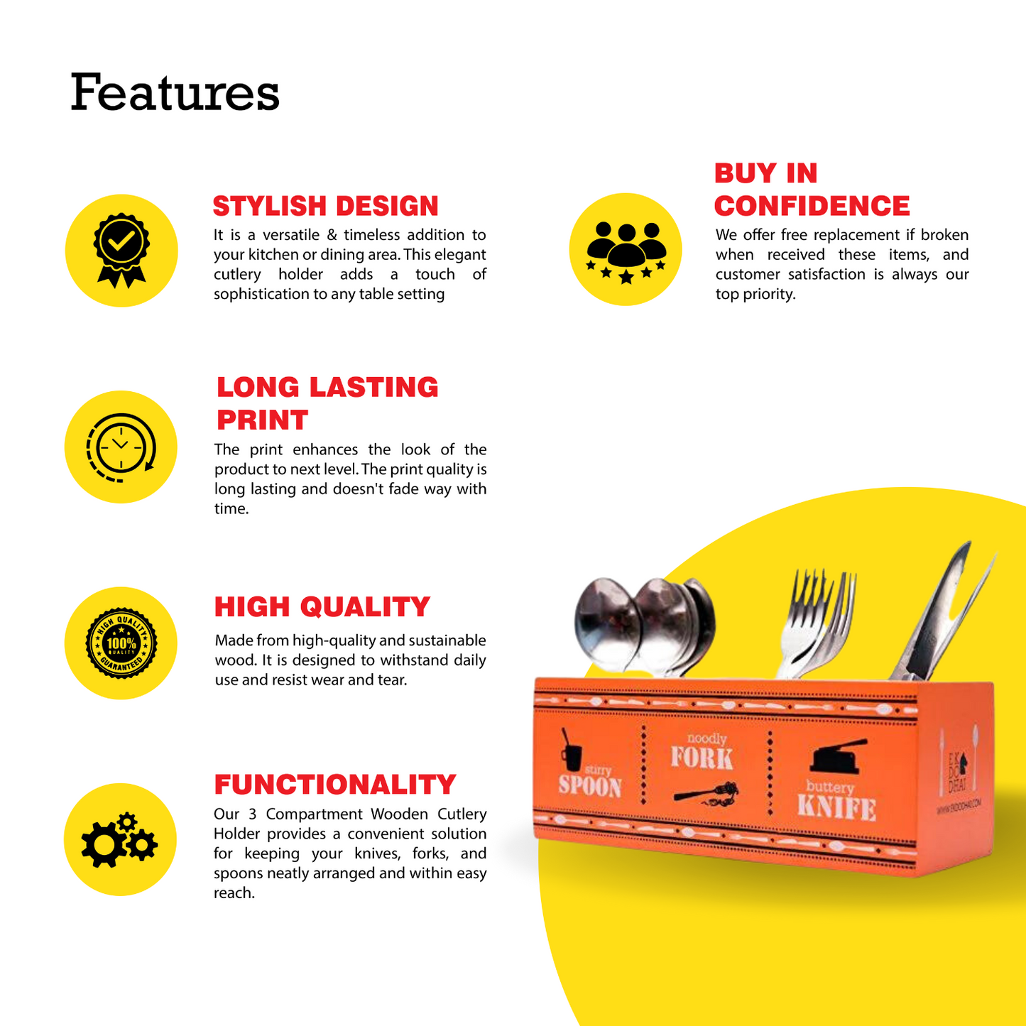 S.F.K Cutlery Stand
