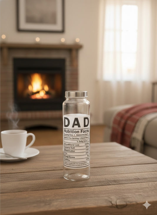 Dad Nutrition Special Water Bottle Set Of 2