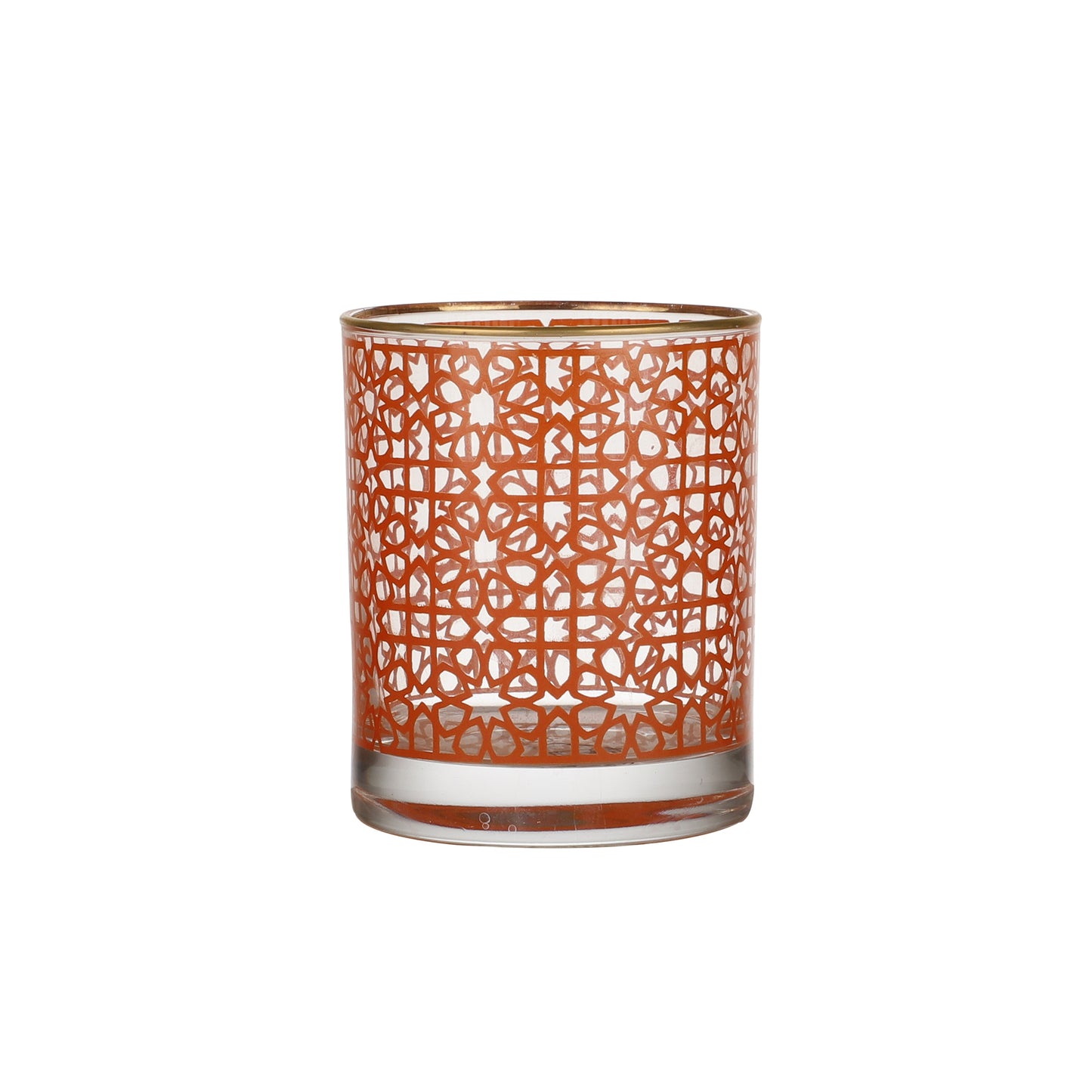 Turkish Drinking Glasses – Set of 4 (300 ml, Gold Line Finish)