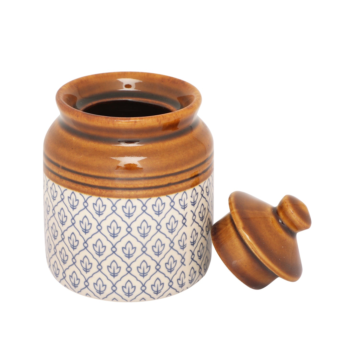 Load image into Gallery viewer, Royal Ceramic jar set of 3
