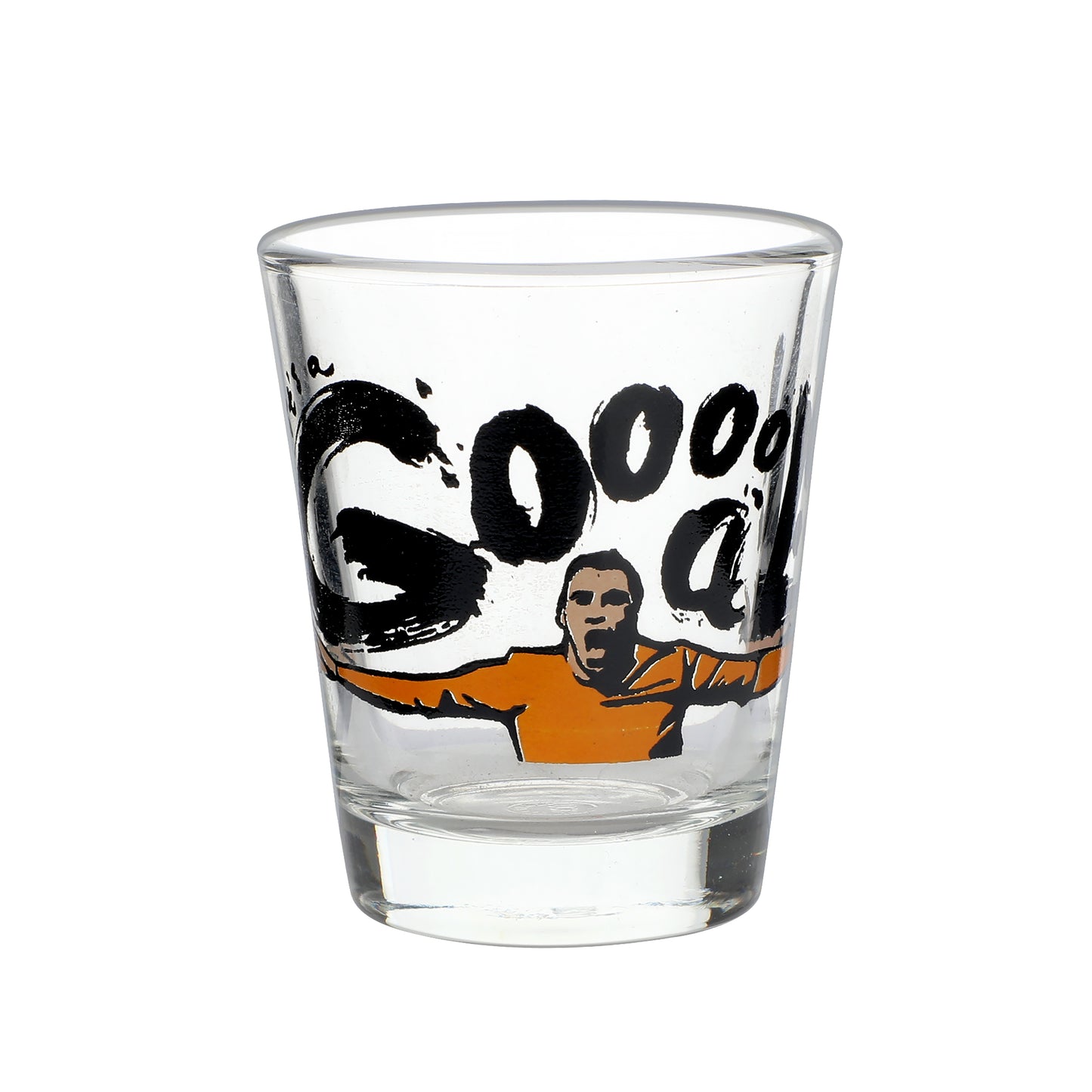 Kick Off Football Shot Glass Set of 2