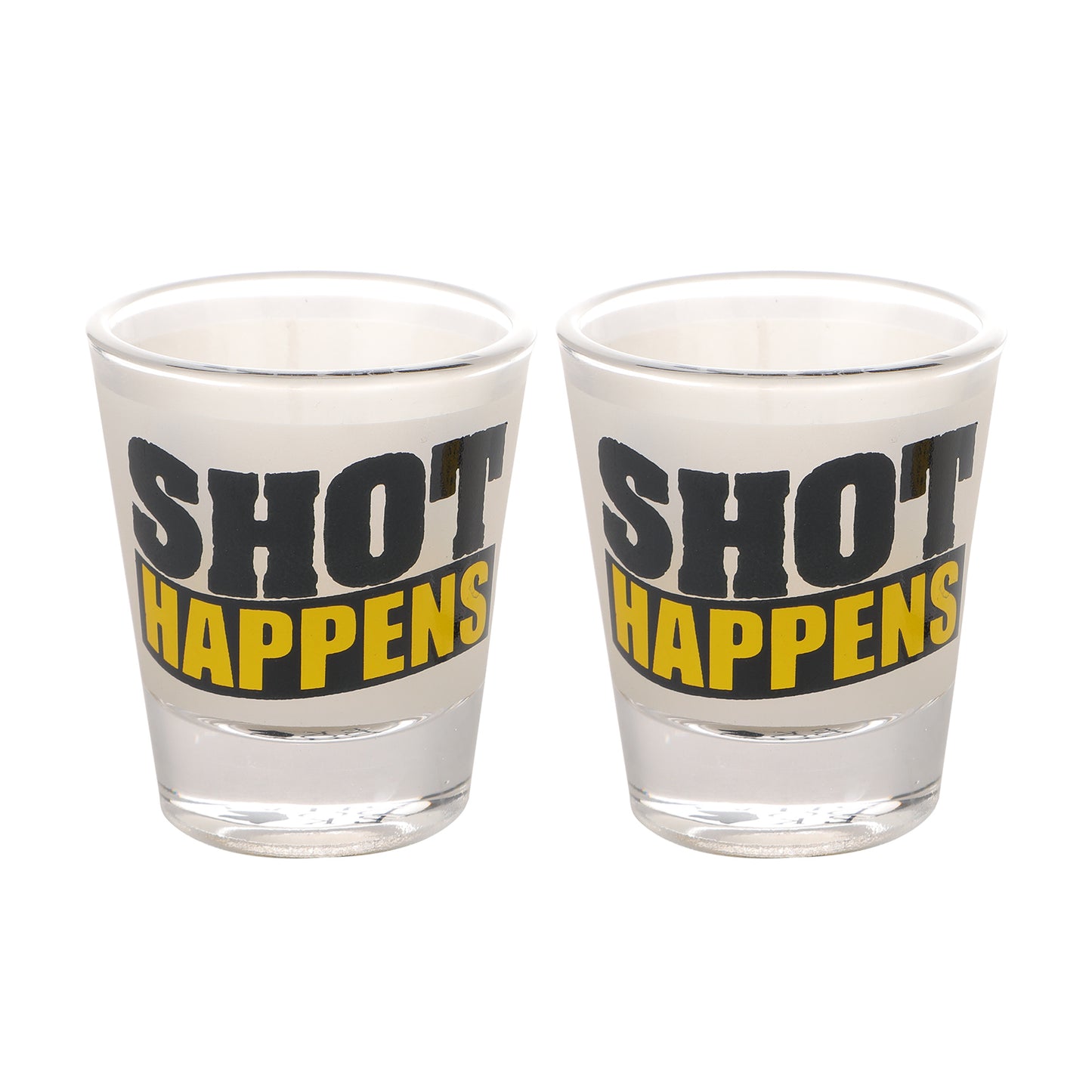 Shot Happens Glass set of 2
