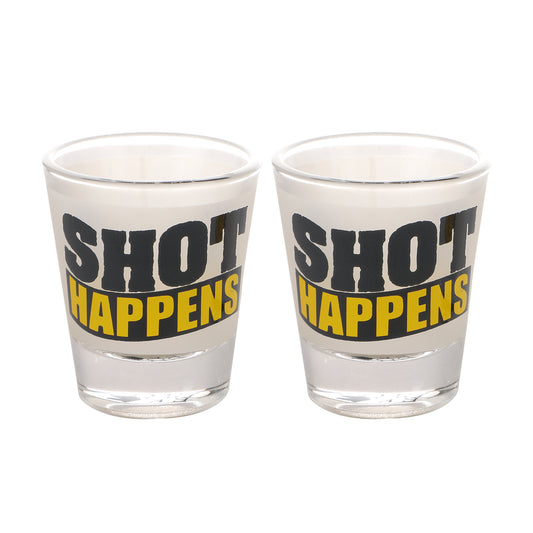 Shot Happens Glass set of 2