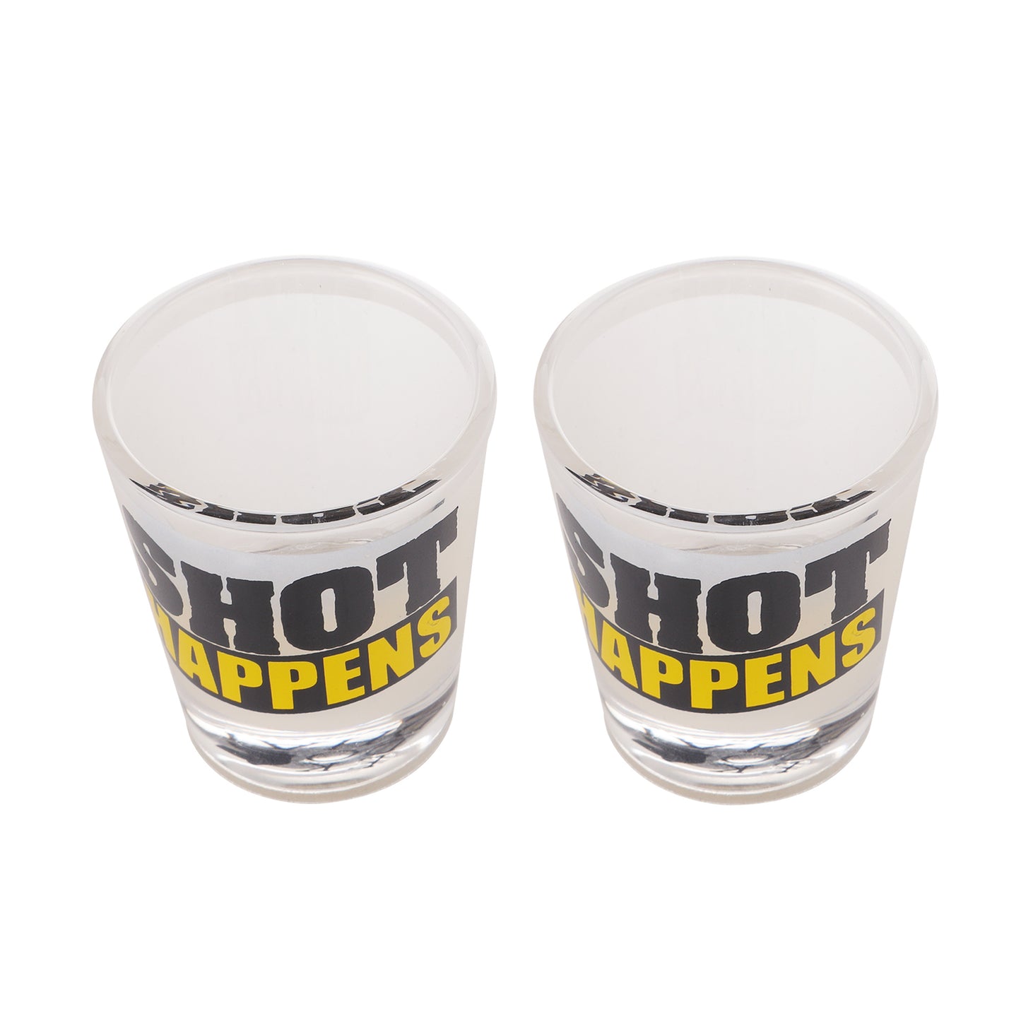 Shot Happens Glass set of 2