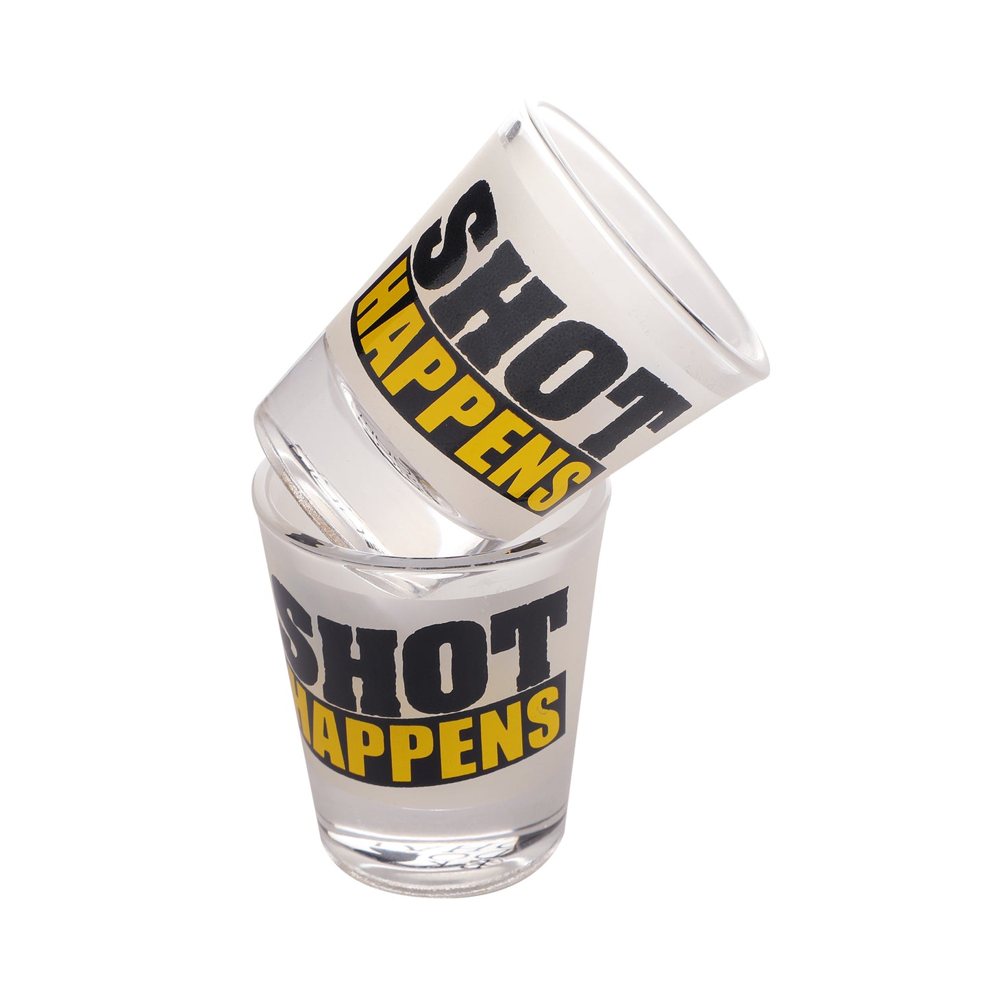 Shot Happens Glass set of 2