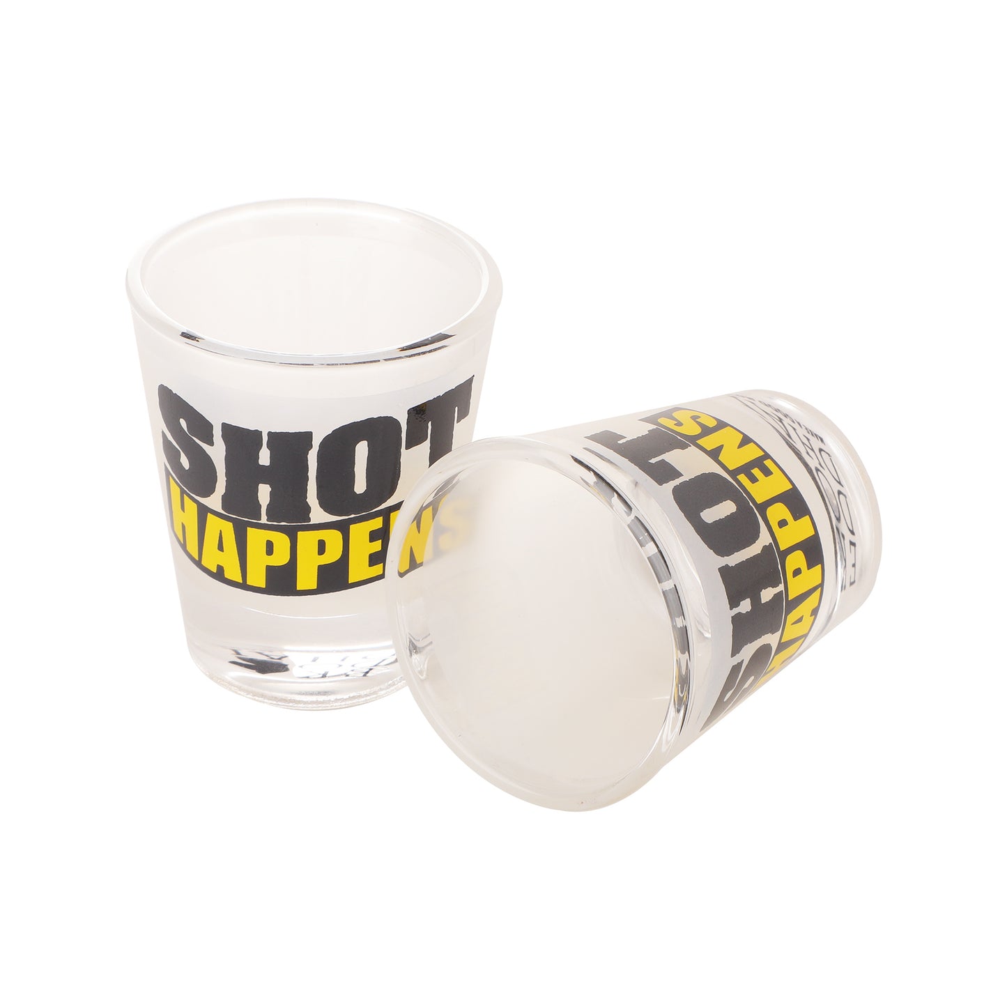 Shot Happens Glass set of 2