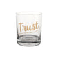 Drinkers Gold Whiskey Glass (SET OF 4)