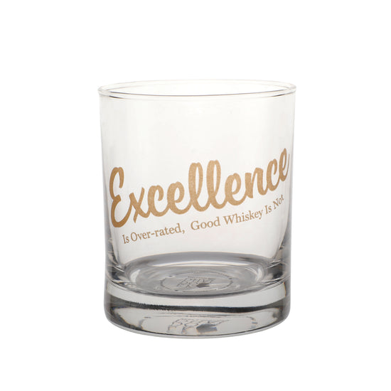 Drinkers Gold Whiskey Glass (SET OF 4)
