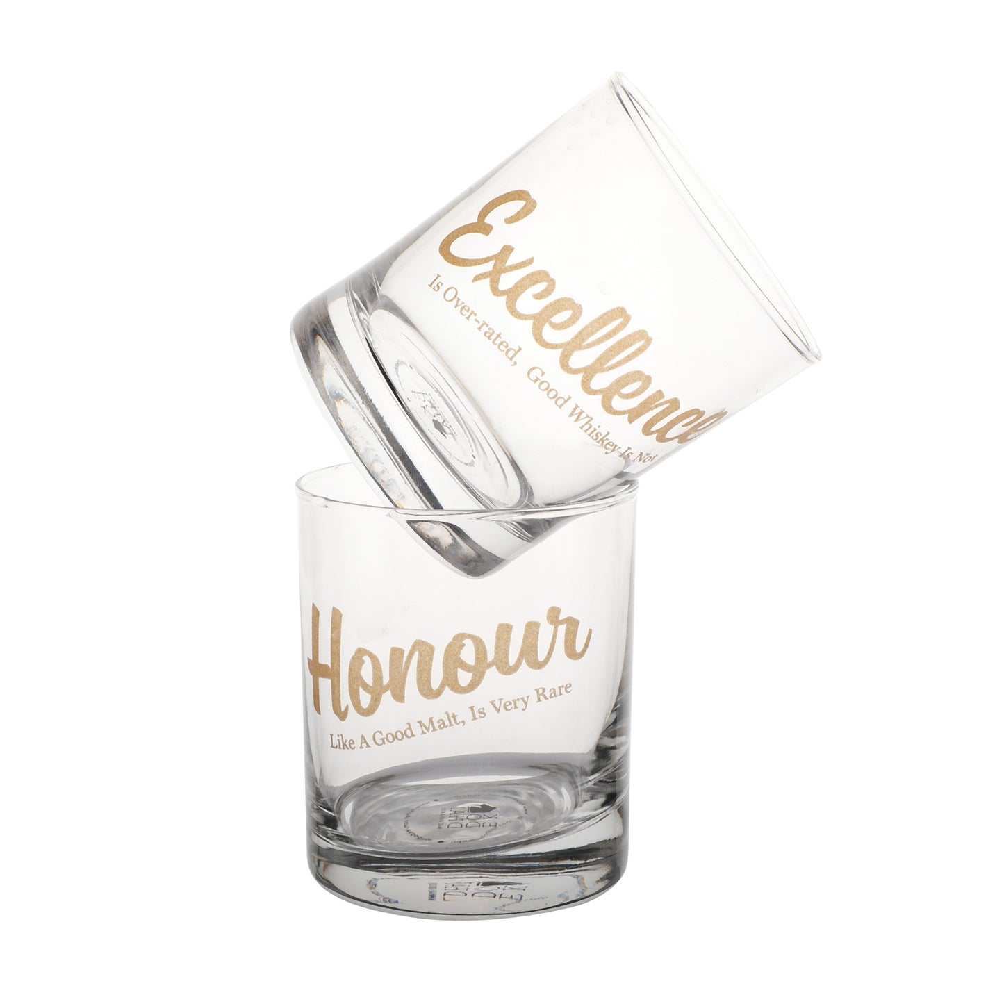 Drinkers Gold Whiskey Glass (SET OF 4)