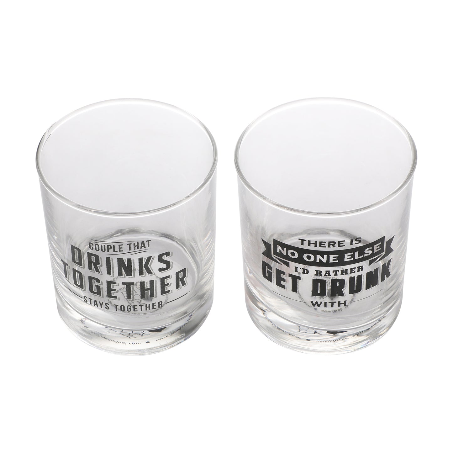 Couple Whiskey Glass (SET OF 2)