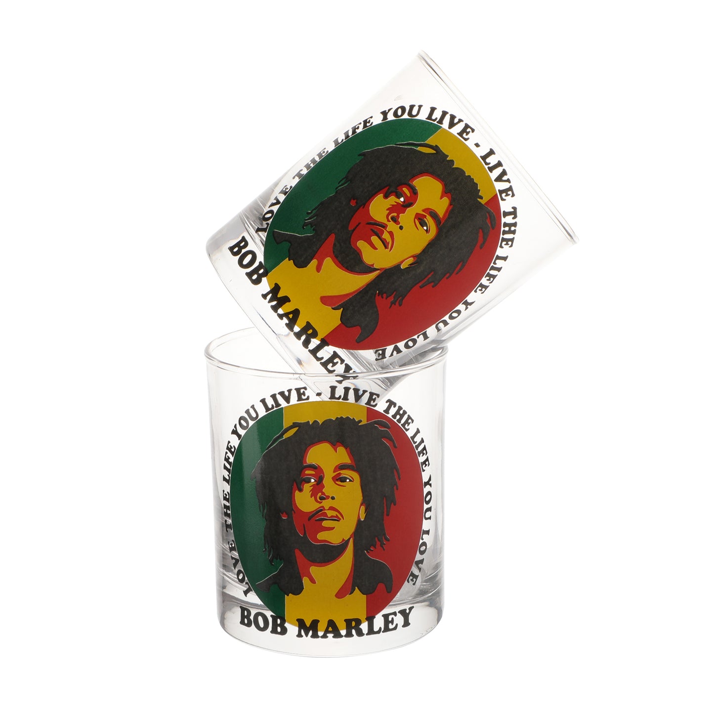 Bob Marley Whiskey Glass (SET OF 2)