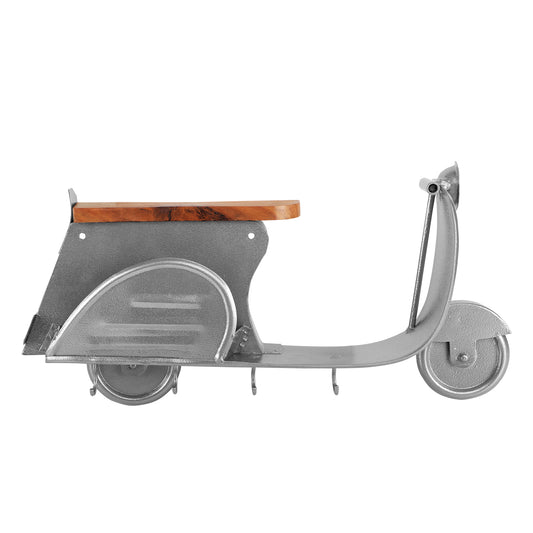 Metal Scooter key holder Grey XL