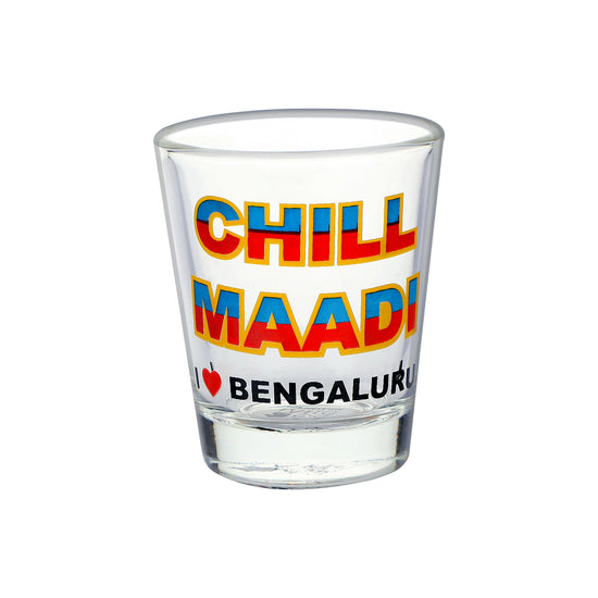 Chill Maadi Bengaluru Love Shot Glass Det of 2 60 ml