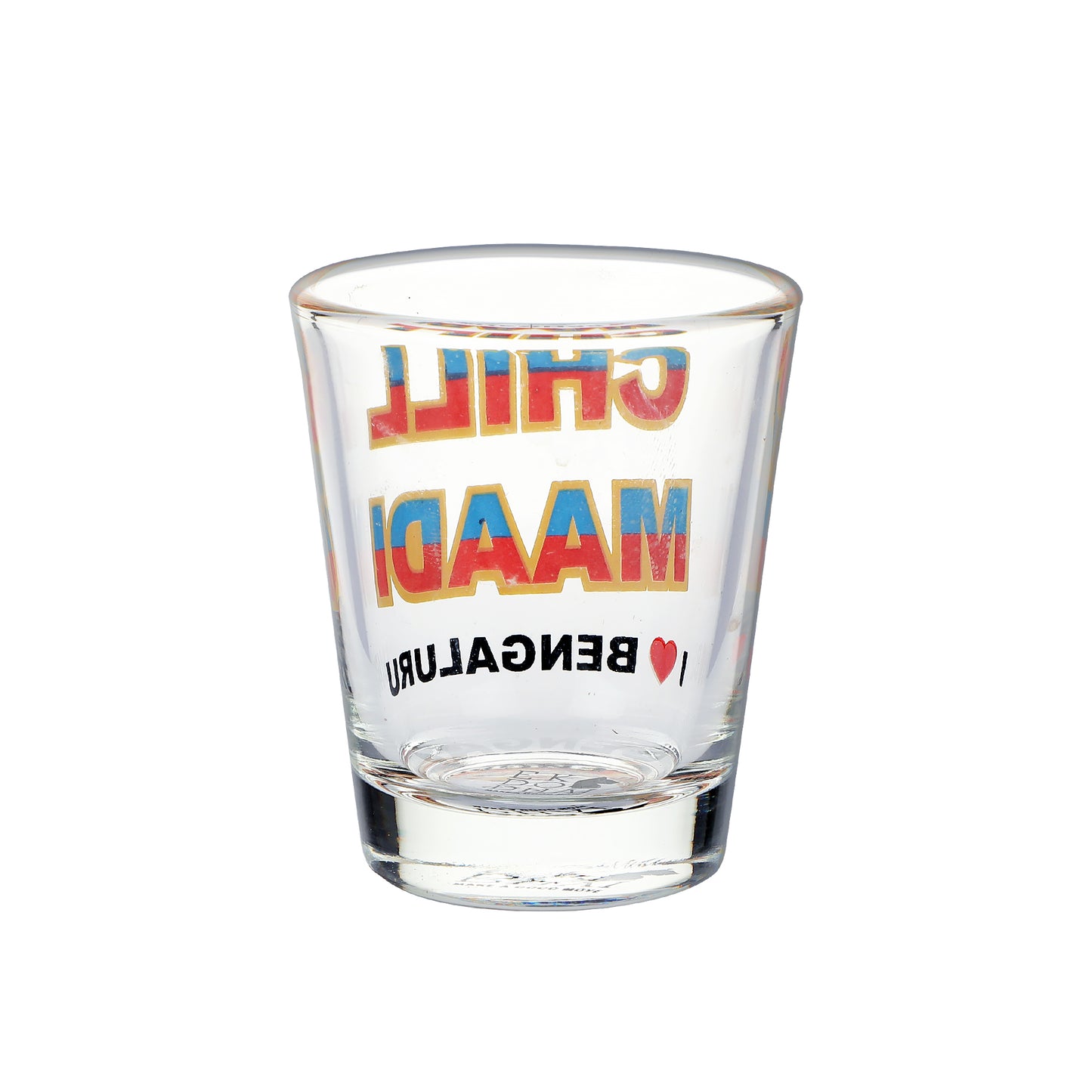 Chill Maadi Bengaluru Love Shot Glass Det of 2 60 ml