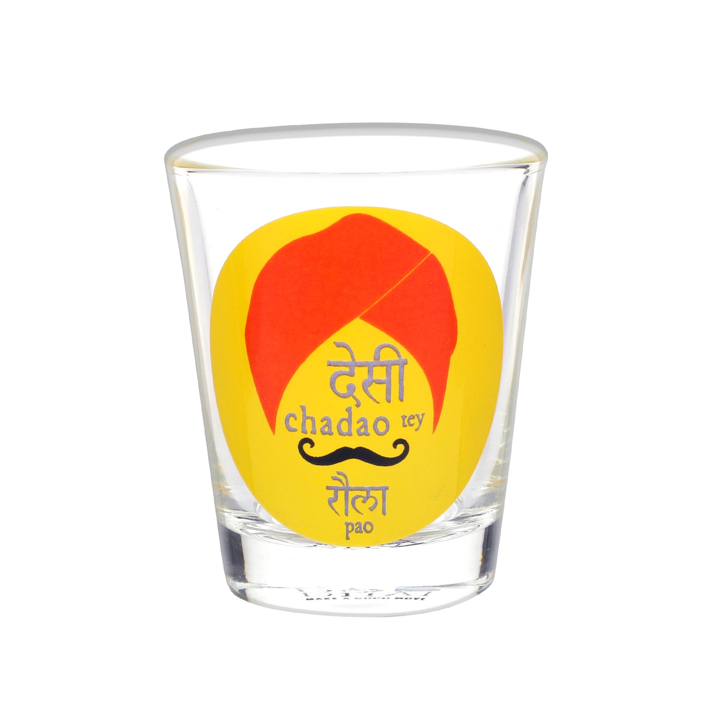 Punjabi Desi Raula Shot Glass set of 2