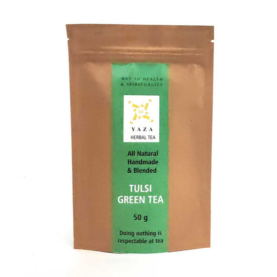 Yaza Tulsi Green Tea Oragnic Age Defier (50g - 25 cups)