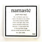 Yaza Namaste Magnet