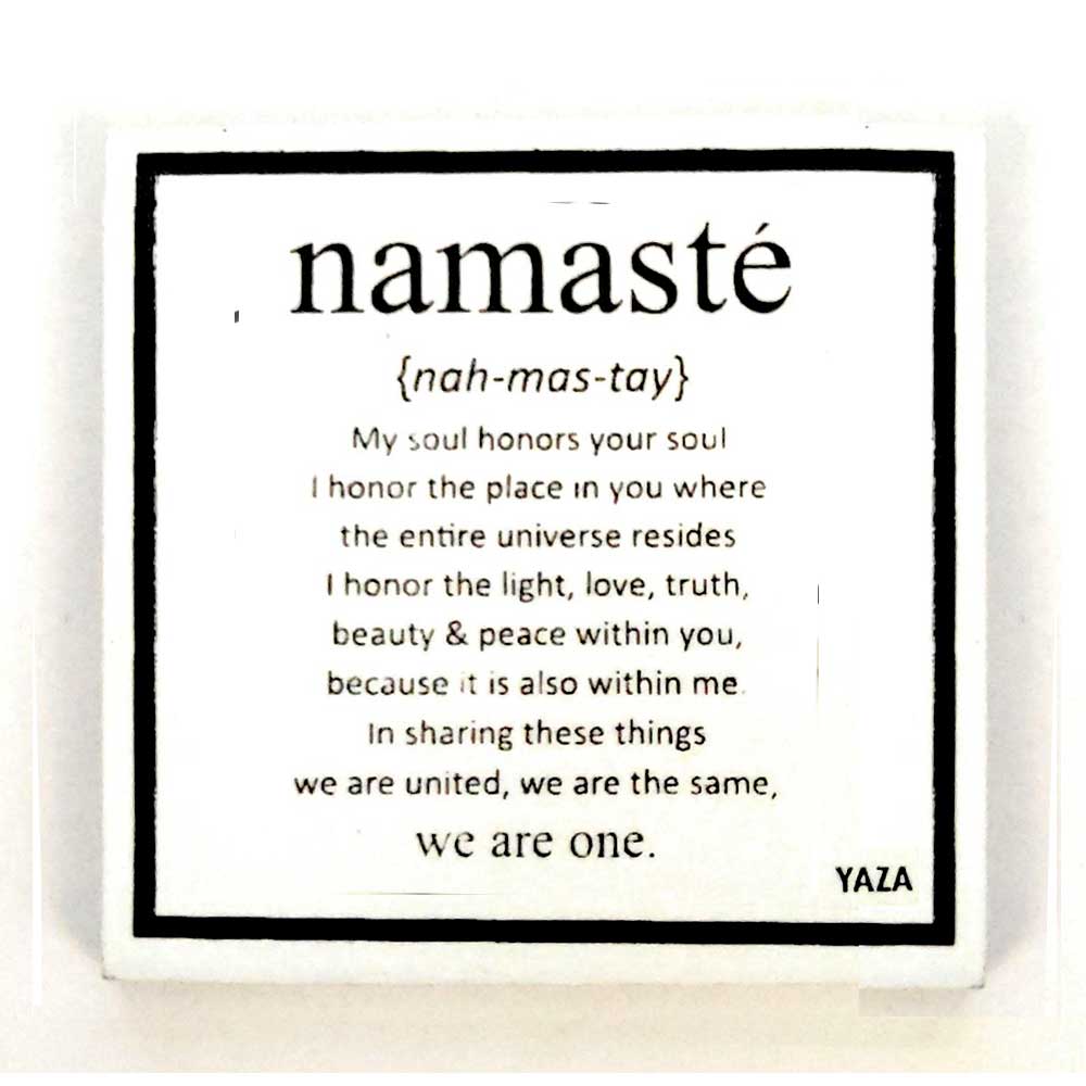 Yaza Namaste Magnet