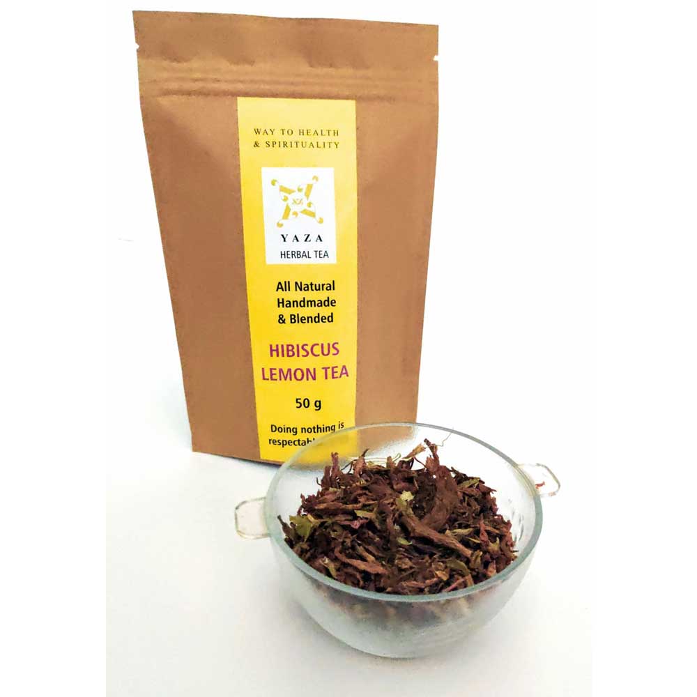 Load image into Gallery viewer, Yaza Hibiscus Lemon Tea Ultimate Refresher (50g - 30 cups)

