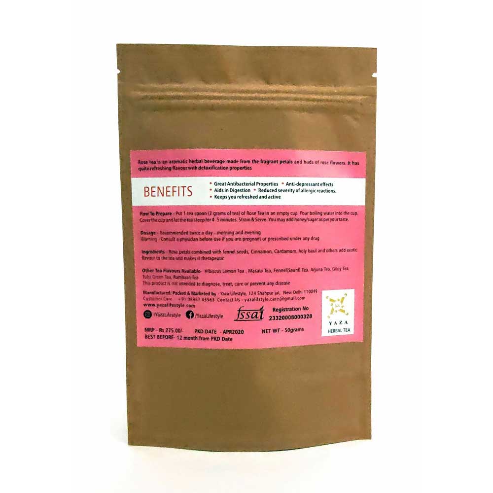 Yaza Rose Tea The Spirit Uplifter (50g - 30 cups)
