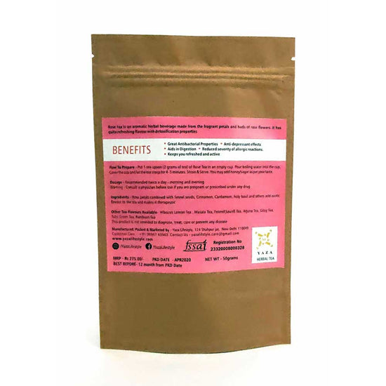 Yaza Rose Tea The Spirit Uplifter (50g - 30 cups)
