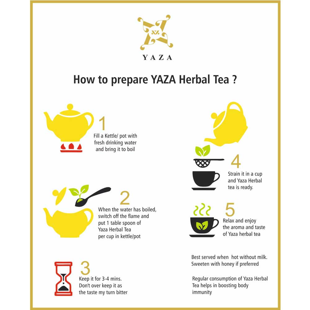 Yaza Hibiscus Lemon Tea Ultimate Refresher (50g - 30 cups)